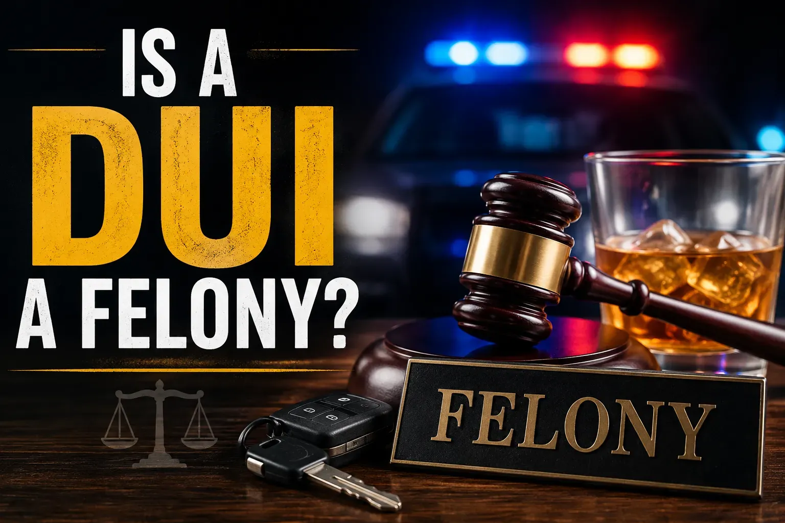 Is a DUI a Felony