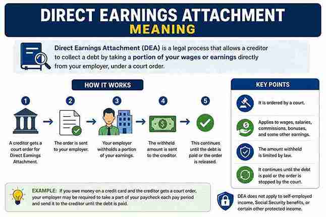 direct earnings attachment meaning