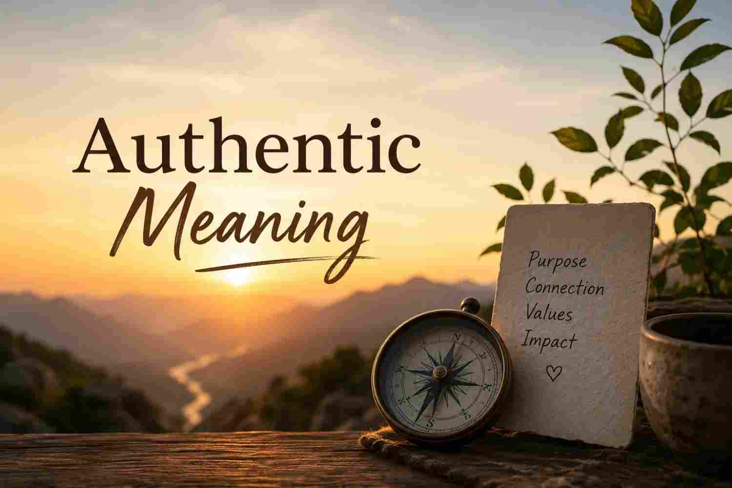 Authentic Meaning