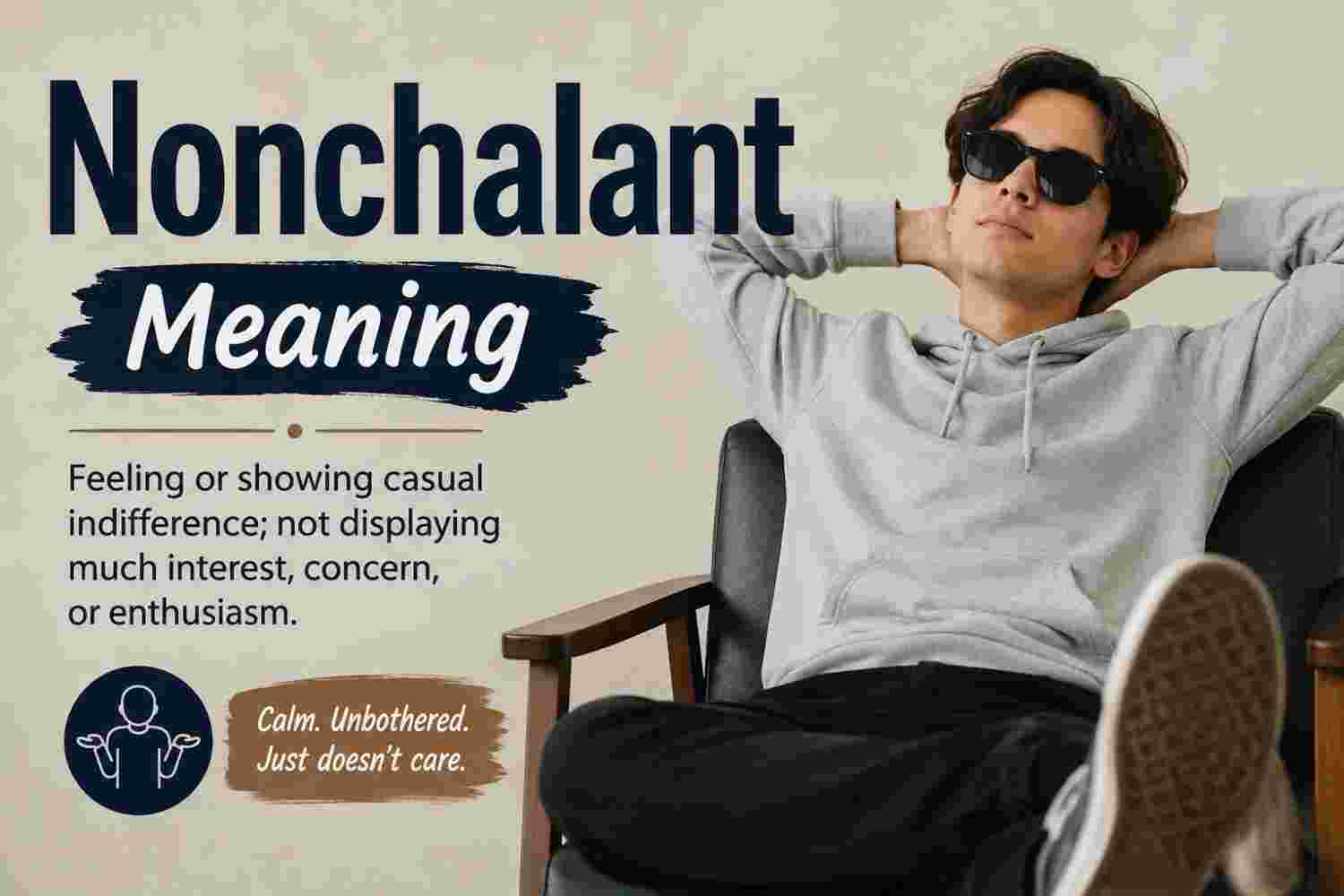 Nonchalant Meaning