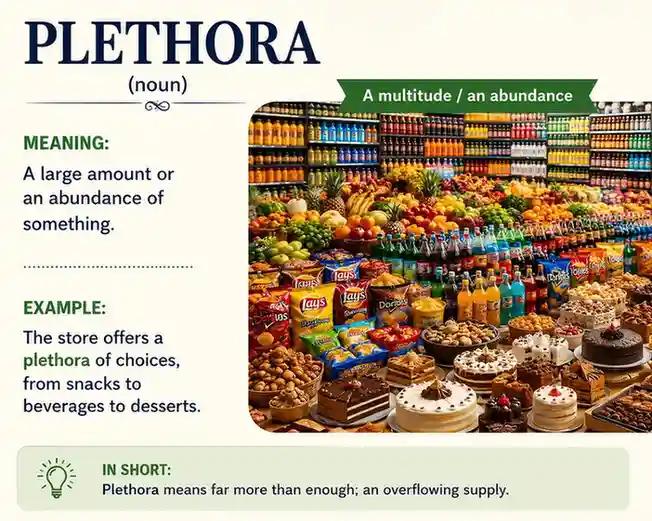 Plethora Meaning